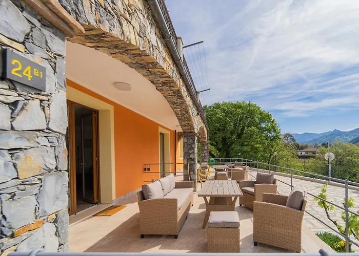 267 - Casa Paradise B1, Nel Di Casarza A 15 Minuti D'auto Dal Mare - Parcheggio Privato Incluso San Lazzaro (Genoa)